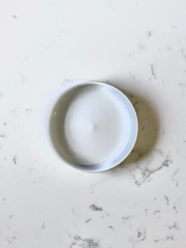 Soap tray - white ceramic